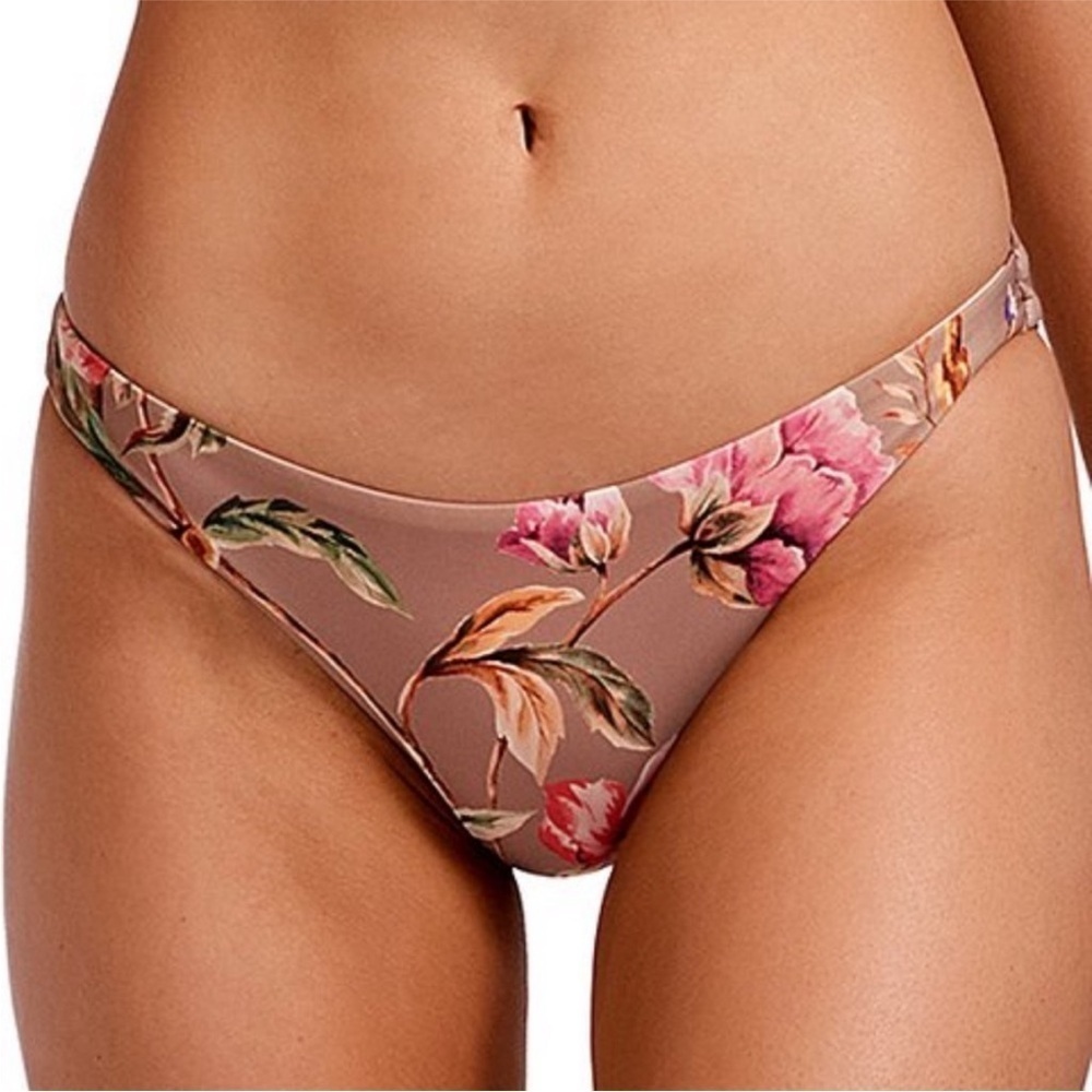 NWT! Vitamin A White Ginger Luciana Bikini Bottom - Size 12/D/XL 🌻
